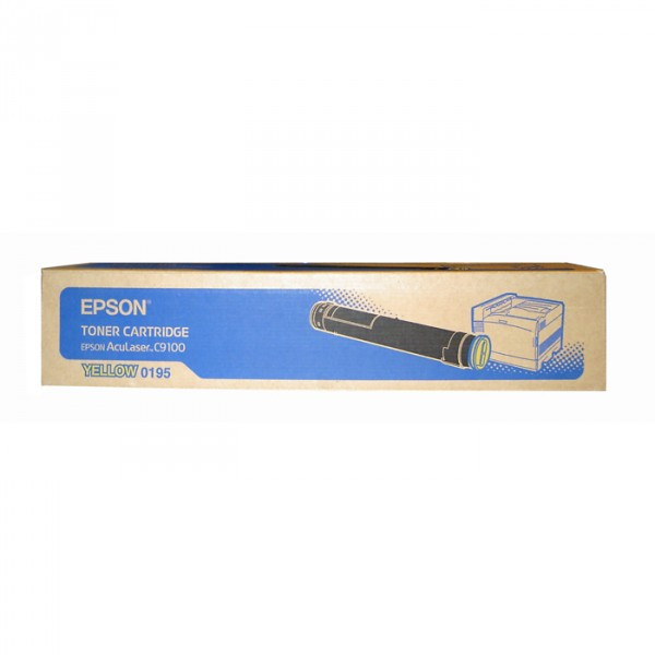 Epson S050195 yellow toner (original Epson) C13S050195 027850 - 1