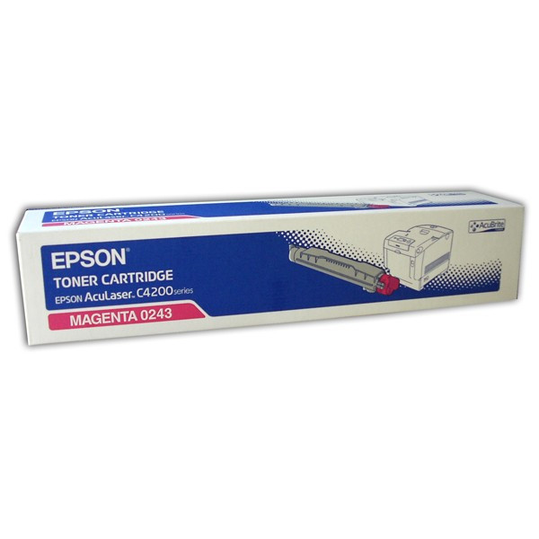 Epson S050243 magenta toner (original Epson) C13S050243 028045 - 1