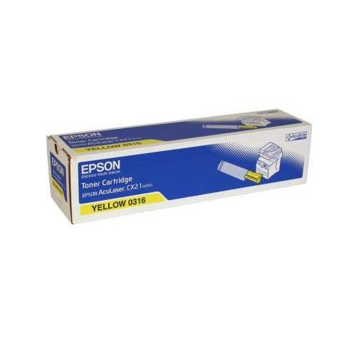 Epson S050316 yellow toner (original Epson) C13S050316 028120 - 1