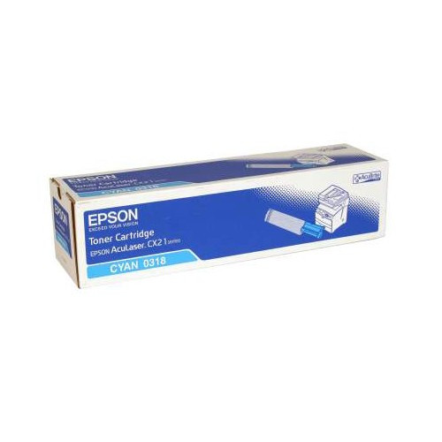 Epson S050318 cyan toner (original Epson) C13S050318 028130 - 1