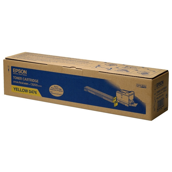 Epson S050474 yellow toner (original Epson) C13S050474 028168 - 1