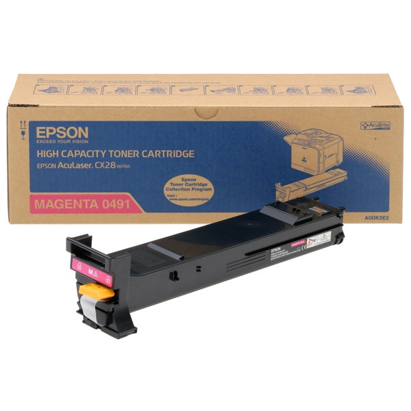 Epson S050491 magenta toner (original Epson) C13S050491 028214 - 1