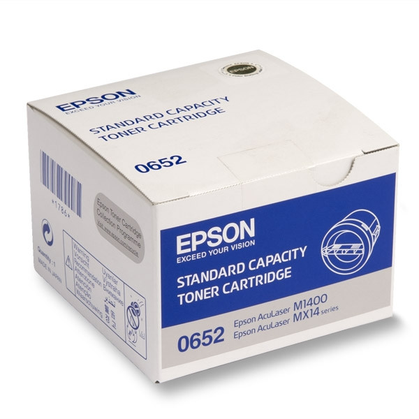 Epson S050652 black toner (original Epson) C13S050652 028260 - 1