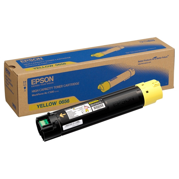 Epson S050656 high capacity yellow toner (original) C13S050656 052006 - 1