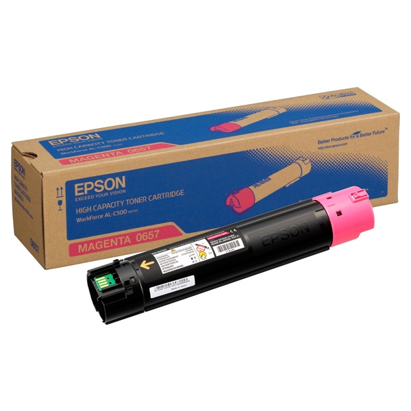 Epson S050657 high capacity magenta toner (original) C13S050657 052004 - 1