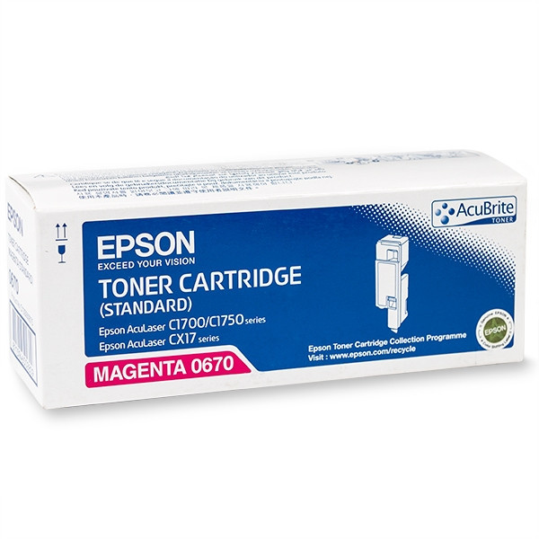 Epson S050670 magenta toner (original Epson) C13S050670 028268 - 1