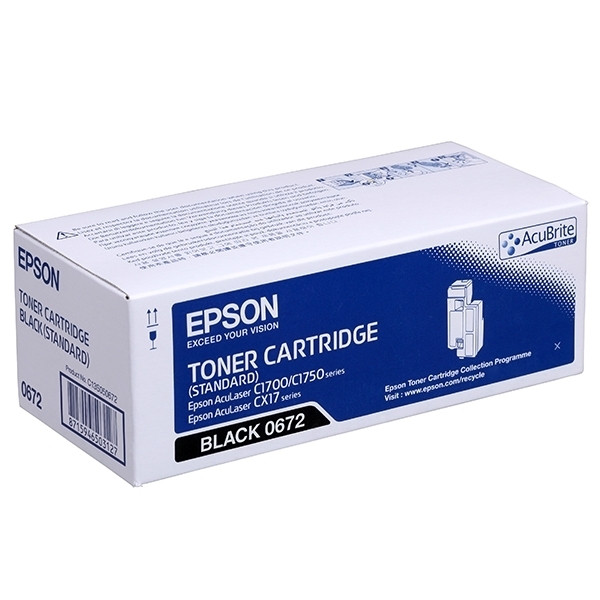 Epson S050672 black toner (original Epson) C13S050672 028264 - 1