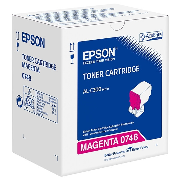 Epson S050748 magenta toner (original) C13S050748 052062 - 1