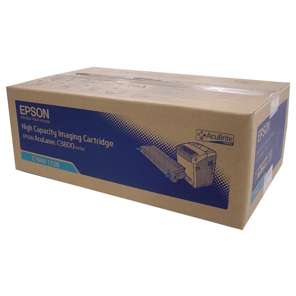 Epson S051126 high capacity cyan toner (original Epson) C13S051126 028105 - 1