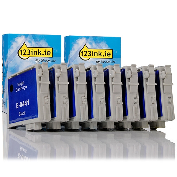 Epson T0441/2/3/4 series 8-pack (123ink version) C13T04414010C C13T04424010C C13T04434010C C13T04444010C 110561 - 1