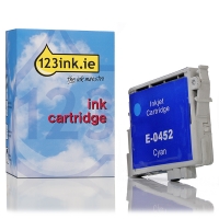 Epson T0452 cyan ink cartridge (123ink version)