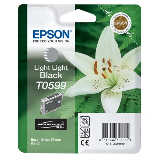 Epson T0599 light light black ink cartridge (original Epson) C13T05994010 022990 - 1