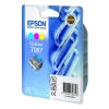 Epson T067 colour ink cartridge (original Epson)