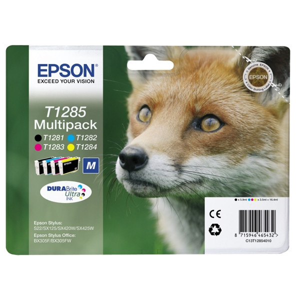 Epson T1285 multipack (original Epson) C13T12854010 C13T12854012 026284 - 1