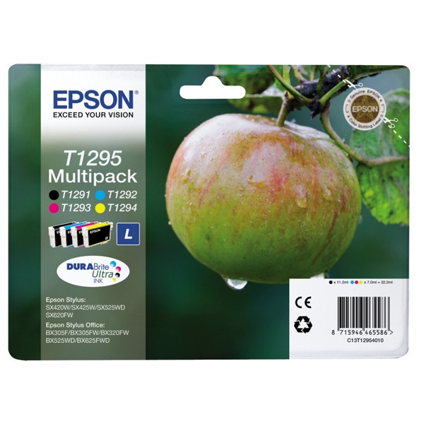 Epson T1295 multipack (original Epson) C13T12954010 C13T12954012 C13T12954020 C13T12954022 026299 - 1