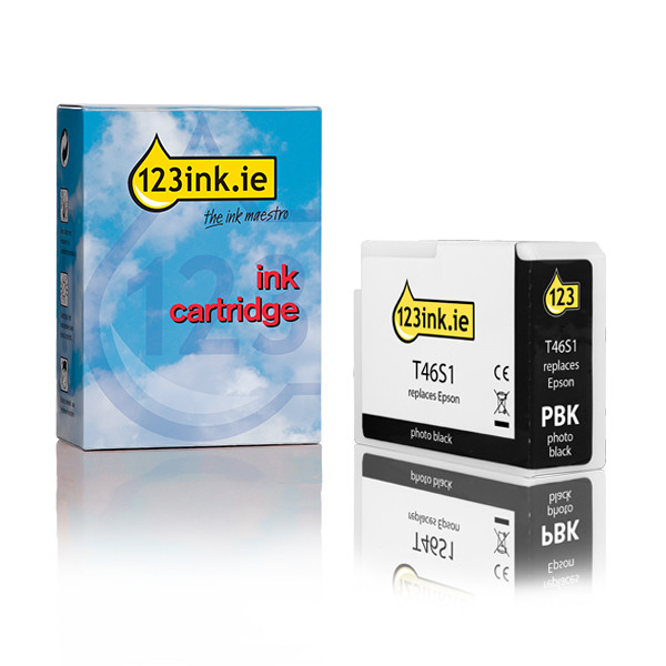 Epson T46S1 photo black ink cartridge (123ink version) C13T46S100C 083491 - 1