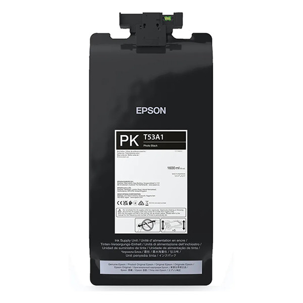 Epson T53A1 photo black ink cartridge (original Epson) C13T53A100 024198 - 1