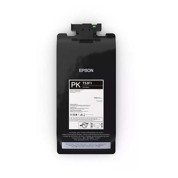 Epson T53F1 photo black ink cartridge (original Epson) C13T53F100 024210 - 1