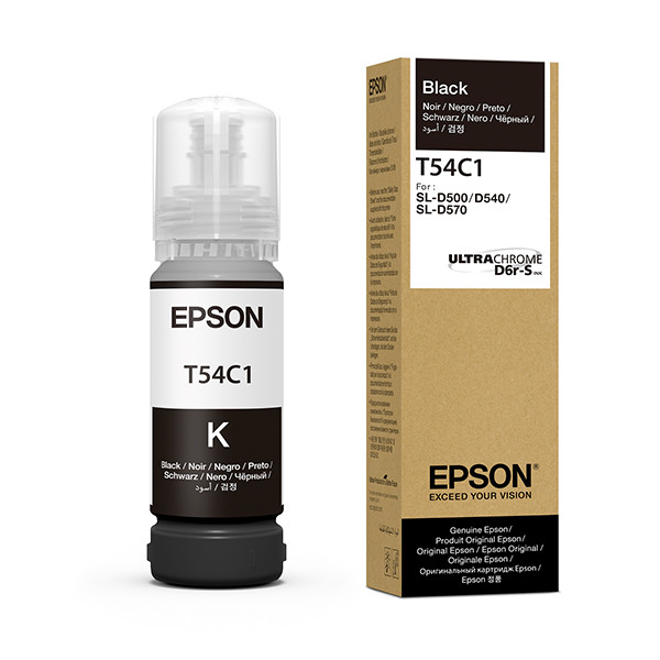 Epson T54C black ink cartridge (original Epson) C13T54C120 083664 - 1