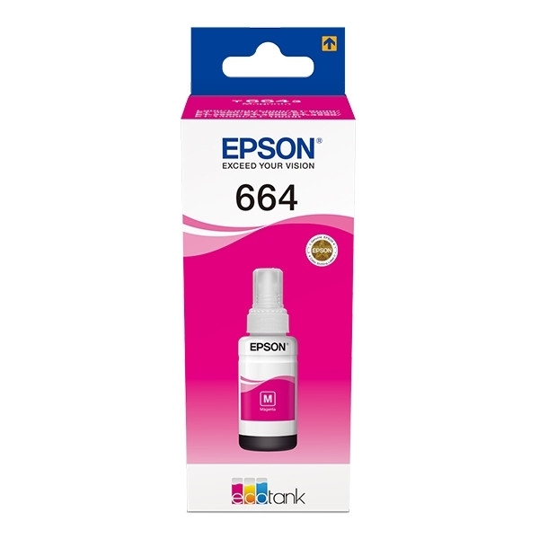 Epson T6643 magenta ink tank (original Epson) C13T664340 026752 - 1