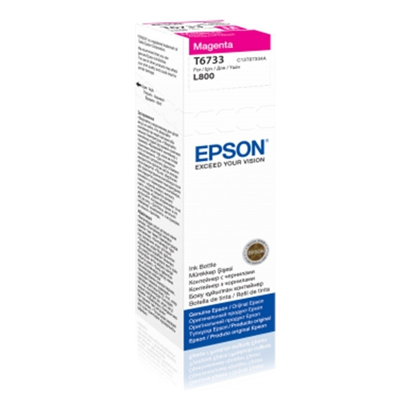 Epson T6733 magenta ink cartridge (original Epson) C13T67334A 026820 - 1