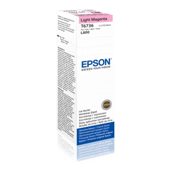 Epson T6736 light magenta ink cartridge (original Epson) C13T67364A 026826 - 1