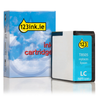 Epson T8505 light cyan ink cartridge (123ink version)