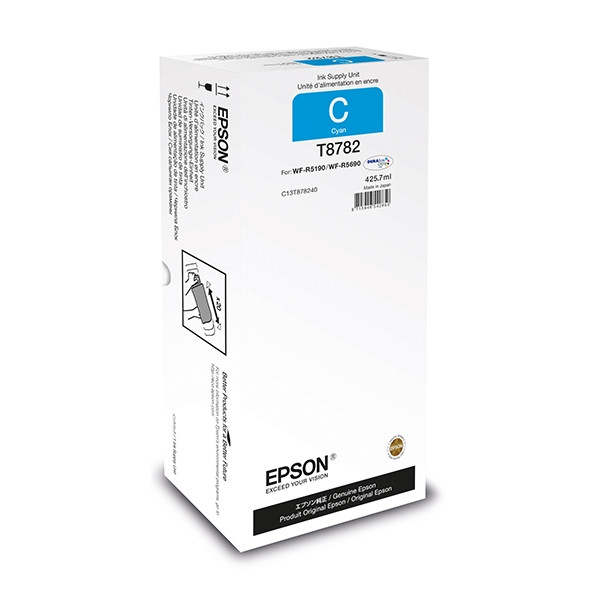 Epson T8782 cyan extra high capacity ink cartridge (original) C13T878240 027090 - 1