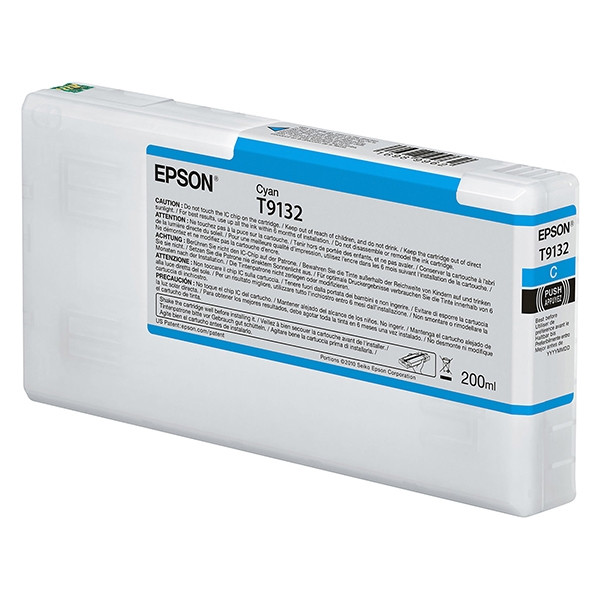 Epson T9132 cyan ink cartridge (original Epson) C13T913200 026988 - 1