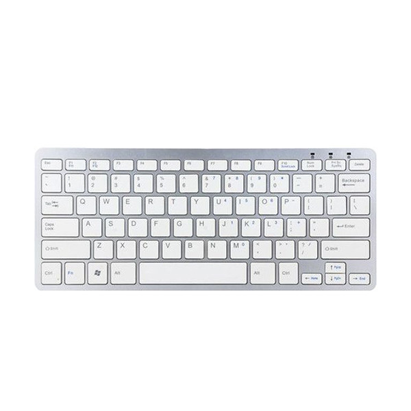 Ergoline Compact white/silver keyboard with USB connection 3200300S-W-H 510001 - 1