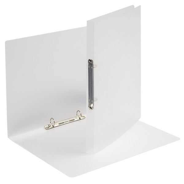 Esselte 10915 white transparent ring binder, 25mm 10915 203200 - 1