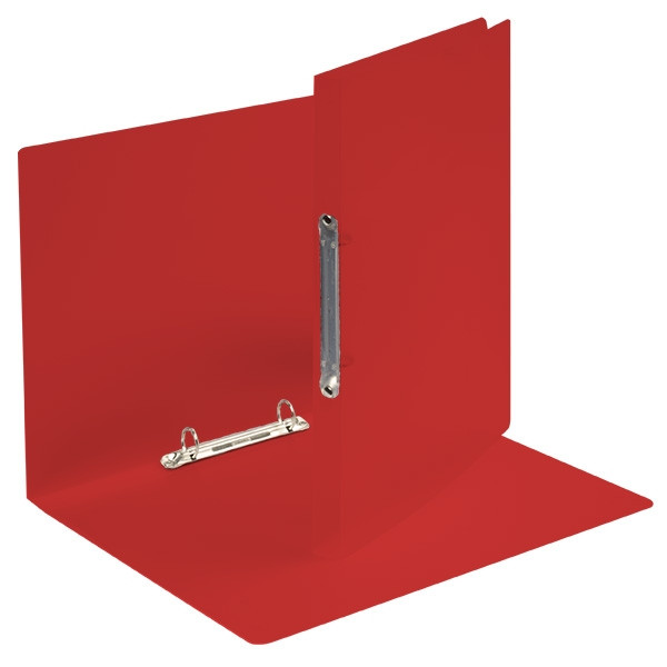 Esselte 10919 red transparent ring binder, 25mm 10919 203204 - 1