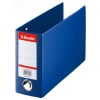 A4 bank giro binder | Esselte 4709 plastic | blue 80mm