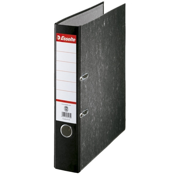 Esselte A4 lever arch file | Esselte 56997 cardboard | black 50mm 56997 203758 - 1