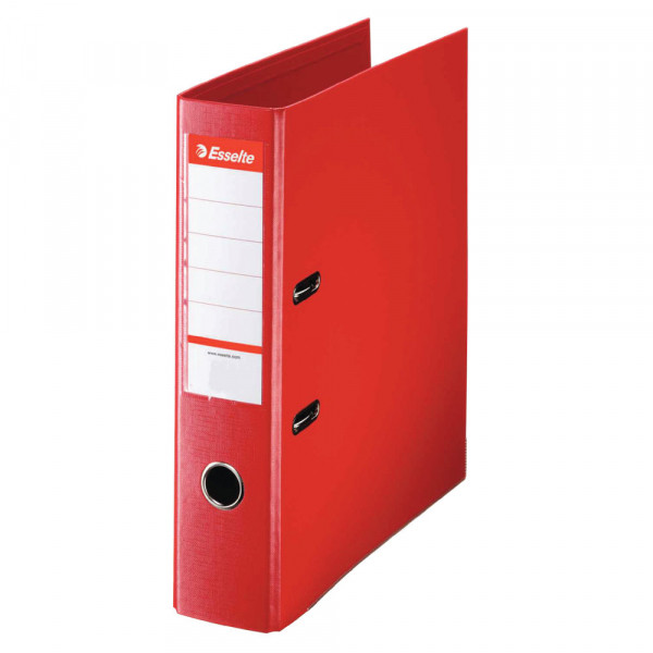 Esselte A4 lever arch file | Esselte ES80632 plastic | red 75mm 624068 227535 - 1