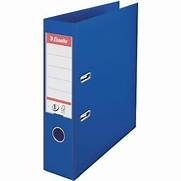 Esselte A4 lever arch file | Esselte ES80656 plastic | blue 75mm 624067 227537 - 1