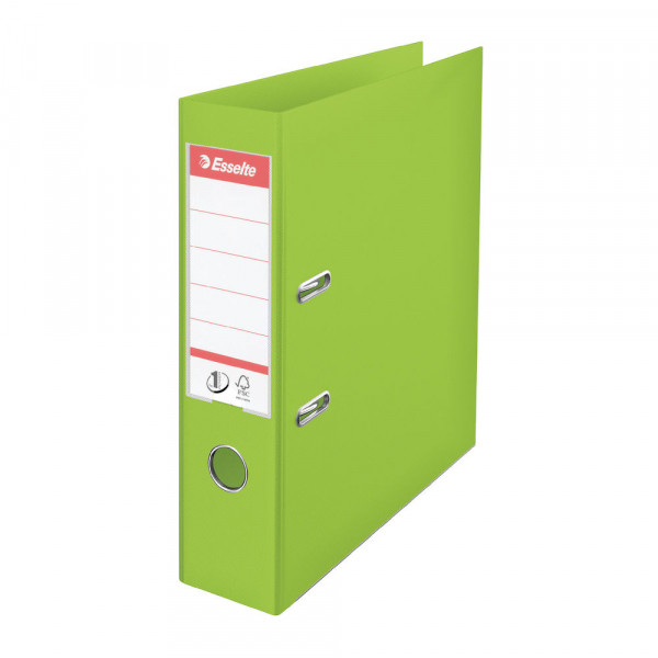 Esselte A4 lever arch file | Esselte ES80663 plastic | green 75mm 624069 227539 - 1