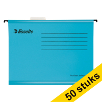 Esselte Classic blue reinforced blue hanging file, 345mm (50-pack)