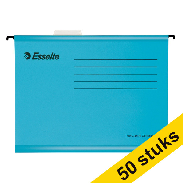 Esselte Classic blue reinforced suspension files, 380mm (50-pack)  203160 - 1