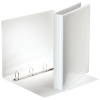 Esselte Panorama white binder with 4 D-rings, 44mm