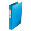 Esselte Vivida blue plastic ring binder with 2 O-rings, 42mm