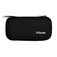 Esselte black calculator pouch