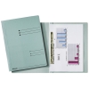 Esselte blue A4 folder with sliding cover frame (50-packs)