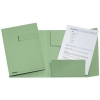 Esselte green A4 3-flap folder with line printing (50-pack)