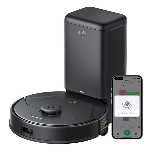 Eufy RoboVac X8 Pro SES | Black T2276G11 LEU00019 - 1