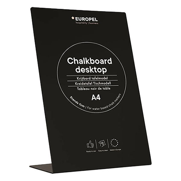 Europel A4 L-foot chalkboard 356285 226931 - 2