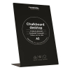 Europel A5 L-foot chalkboard 356286 226934 - 2