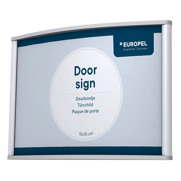 Europel door sign, 150mm x 100mm 355500 226958 - 1