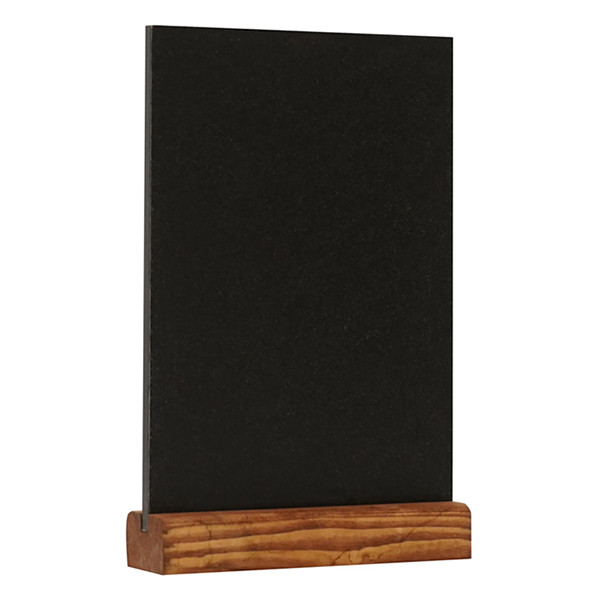 Europel natural finish A4 portrait table model chalkboard 356268 226933 - 1