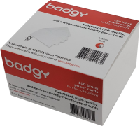 Evolis Badgy paper cards 0.76mm (100-pack) CBGCP030W 219837